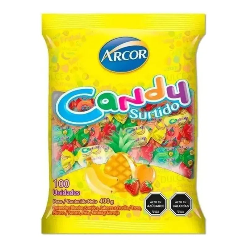Candy Surtido Masticables Surtidos (bolsa Con 100 Unidades)