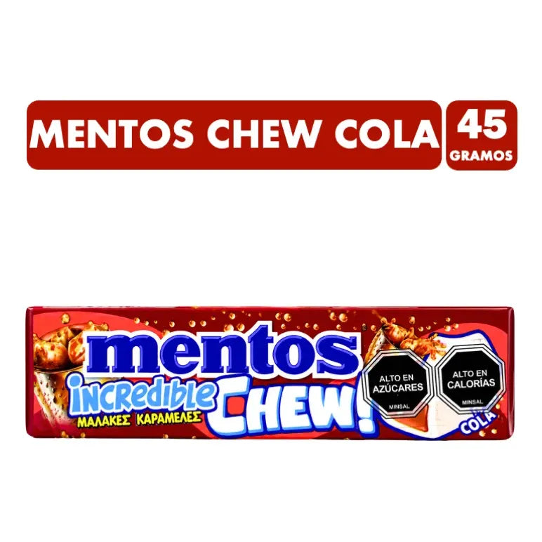 Caramelos Masticables Mentos Chew Sabor Cola (unitario)