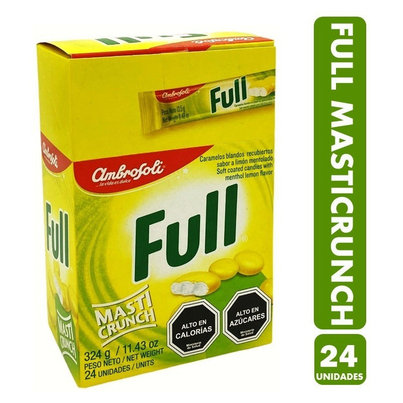 Masticables Full Masticrunch Display 24 Unidades 13,5gr