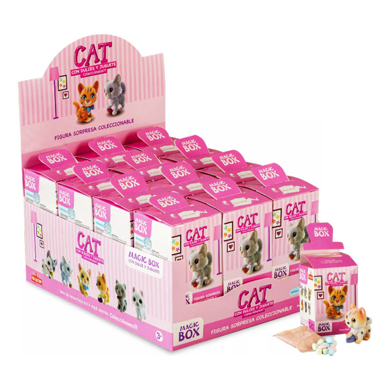Gato Con Dulces Sorpresas (12 U) - Especial Para Cumpleños