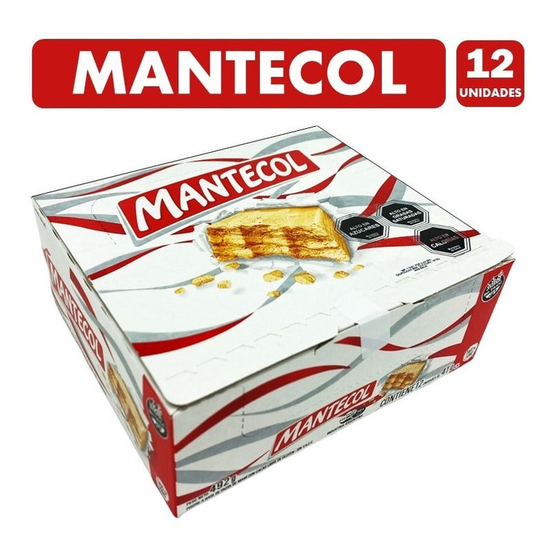 Pack Barra Mantecol 41 Gr (contiene 12 Unidades Por Display)
