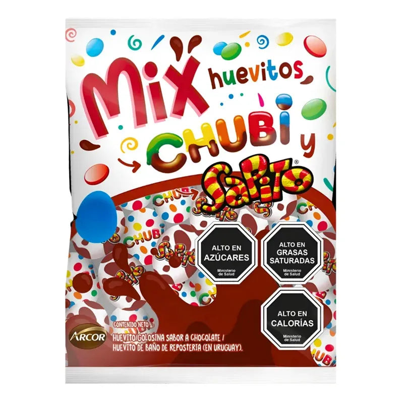 Huevitos De Pascua - Huevos Mix Surtidos Chubi Y Sapito
