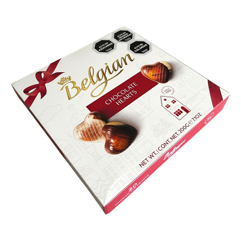 Bombones De Chocolate Belga En Forma De Corazón (20 Uni)