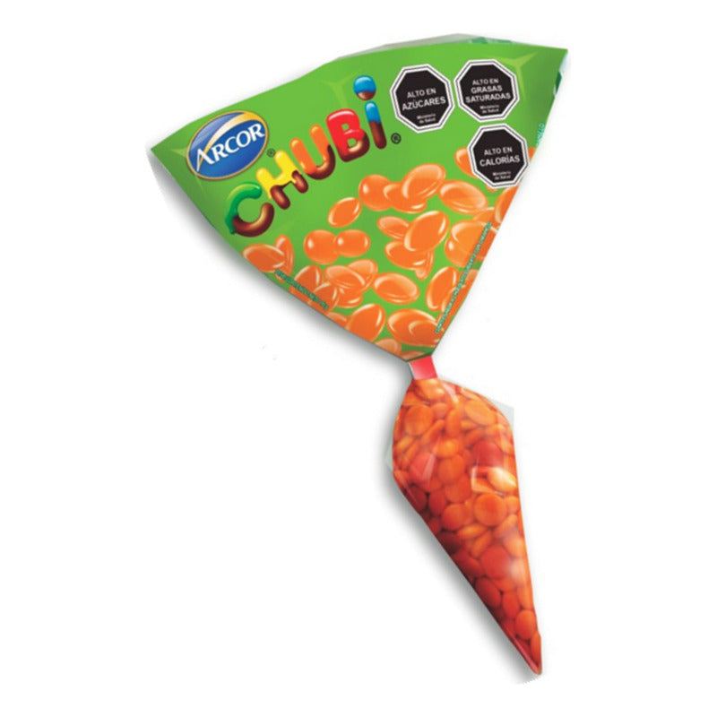 Chubi Especial Pascua - Bolsa En Forma De Zanahoria (95 Gr)
