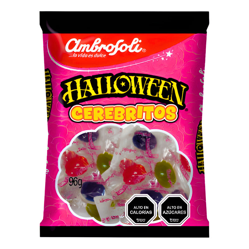 Dulces De Halloween - Gomitas Cerebritos De Ambrosoli (96gr)