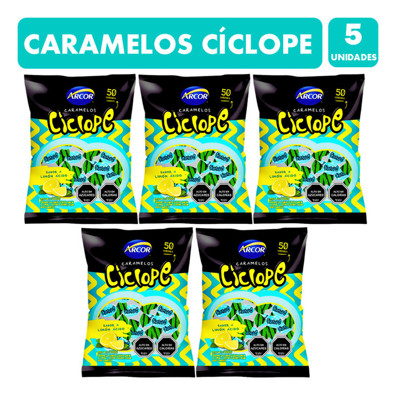 Dulces Para Halloween - Caramelos Cíclope (pack 5 Unidades)