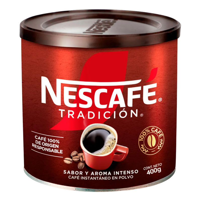 Nescafé Café Instantáneo Formato Conveniente (tarro De 400g)