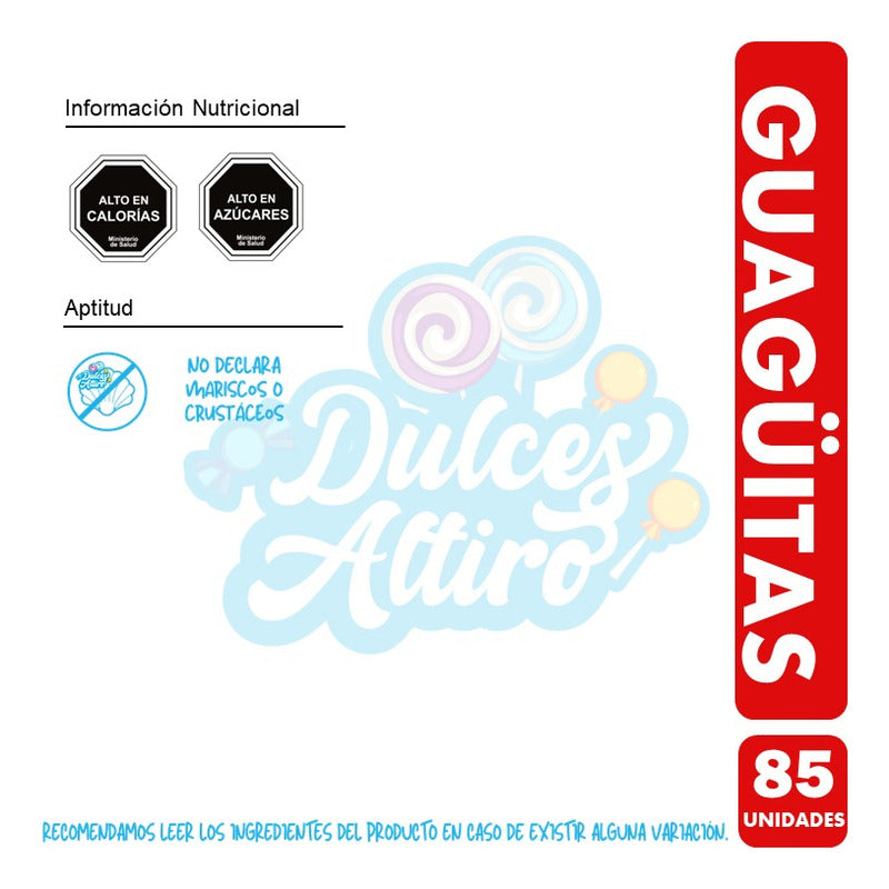 Guaguitas Ambrosoli (bolsa De 85 Unidades)