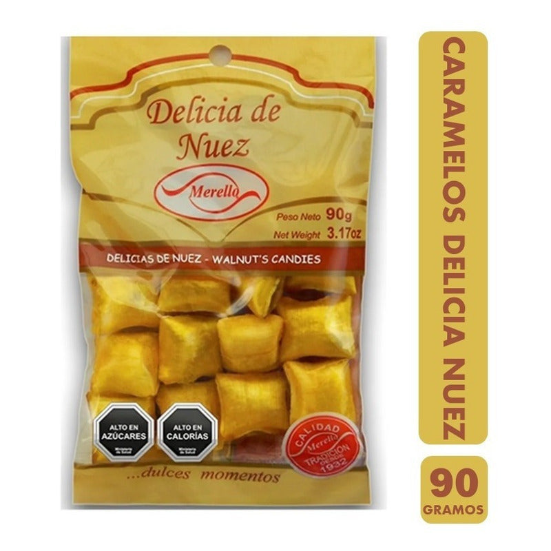 Caramelos - Delicias De Nuez 90 Gr