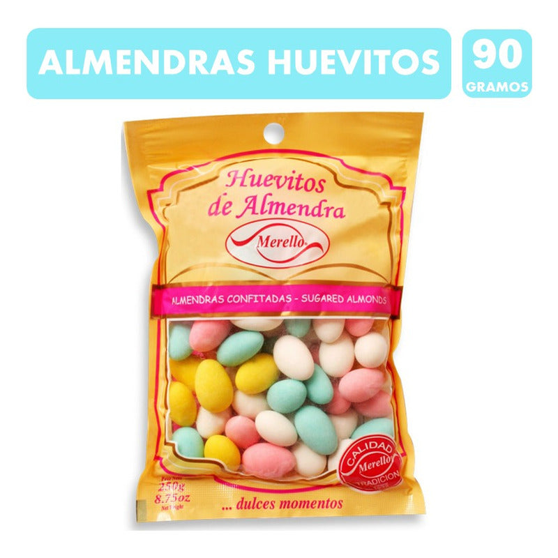 Huevitos De Almendras Confitadas-merello (bolsa Con 90gr)