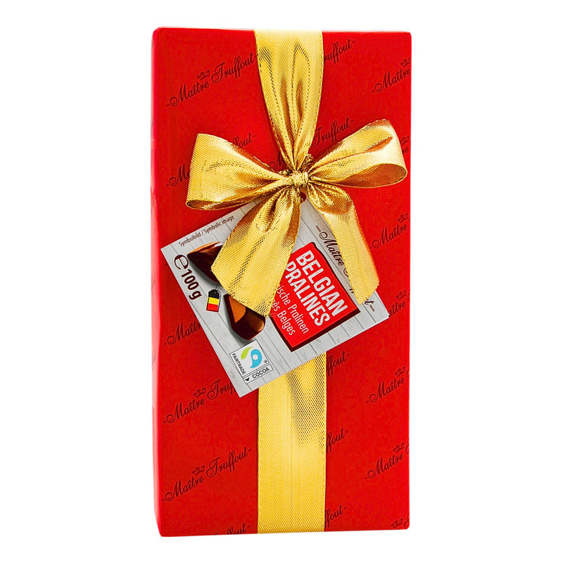 Bombones Chocolate Belgian Pralines Amarillo Maitre Truffout