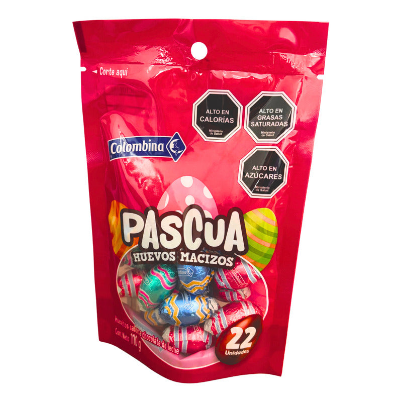 Huevitos De Chocolate Colombina (bolsa Con 22 Unidades)