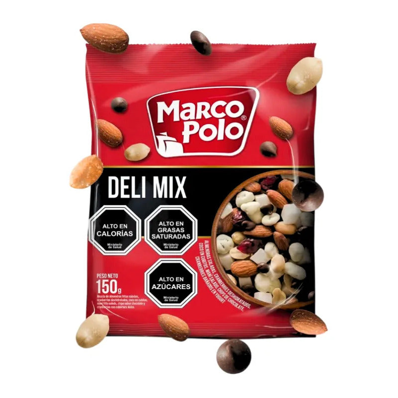 Deli Mix Almendras Cranberries Coco Maní Chips De Chocolate