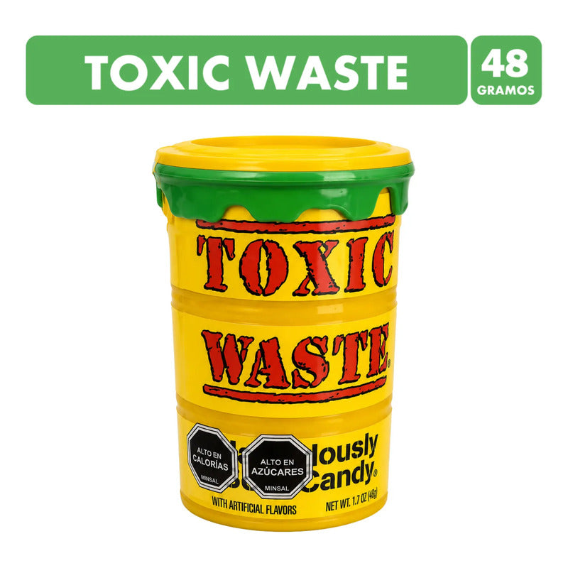 Caramelos Ácidos Toxic Waste Yellow Drums  (48 Gramos)