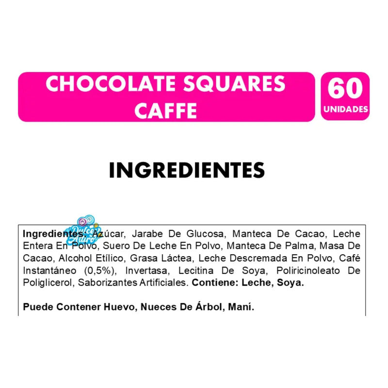 Bombones Premium De Chocolate Sabor Café (60 Unidades)