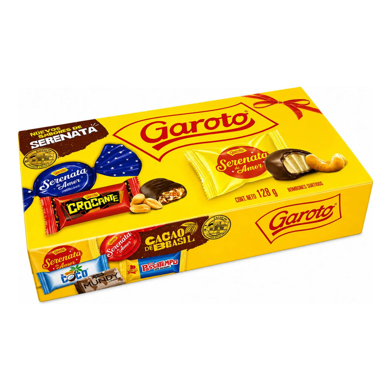 Chocolates Garoto Bombones Surtidos Caja De 128 Gramos