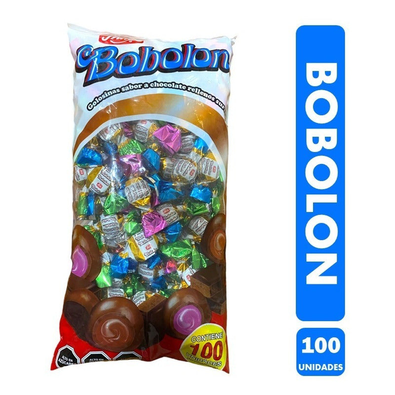 Chocolates Rellenos Bobolon De Fruna (bolsa Con 100unidades)