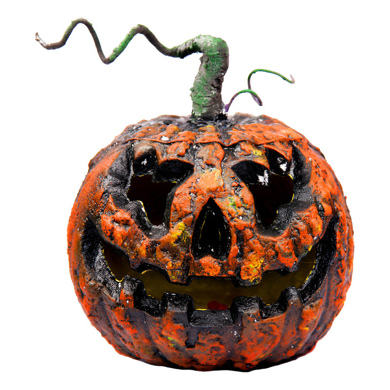 Calabaza Halloween Horrifica Led Con Luces Deco Halloween