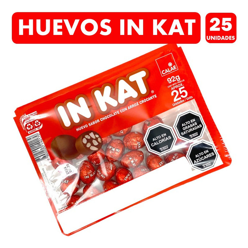 Huevitos De Chocolate Inkat - Huevos De Pascua (25 Unidades)