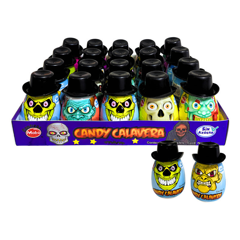 Sorpresa Con Dulces Para Halloween En Forma De Calavera(20u)