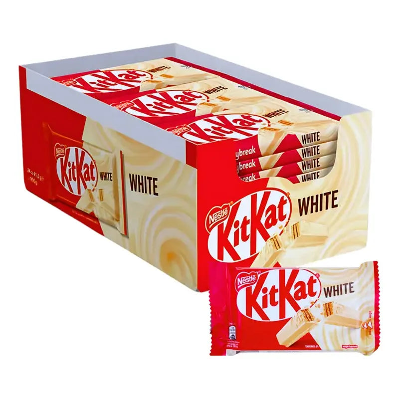 Kit Kat White Por Mayor Chocolate Blanco (caja Con 24 Uni)