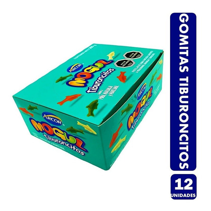 Gomitas En Forma De Tiburoncitos (caja Con 12 Unidades)
