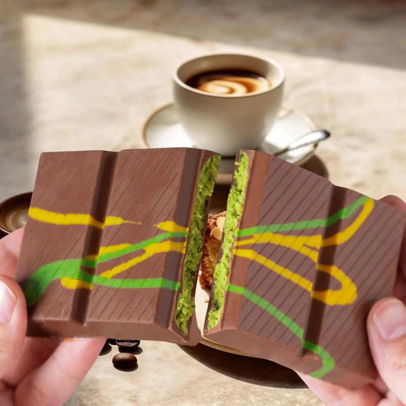 Chocolate Dubái - Barra De Chocolate Viral De Pistacho (95g)