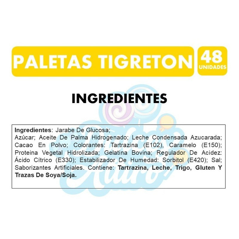 Paleta Tigreton (caja Con 48 Unidades)