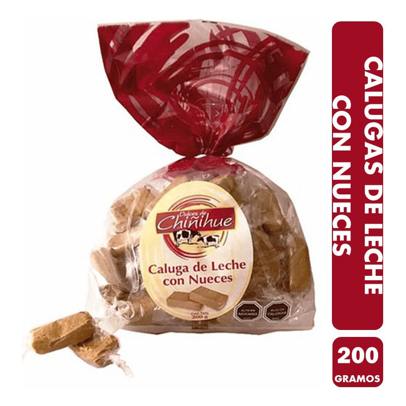 Calugas De Leche Nuez - Chiñihue (bolsa Con 200 Gramos)