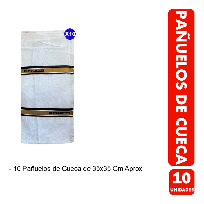 Pañuelos De Cueca Para El 18 En Pack Conveniente De 10u