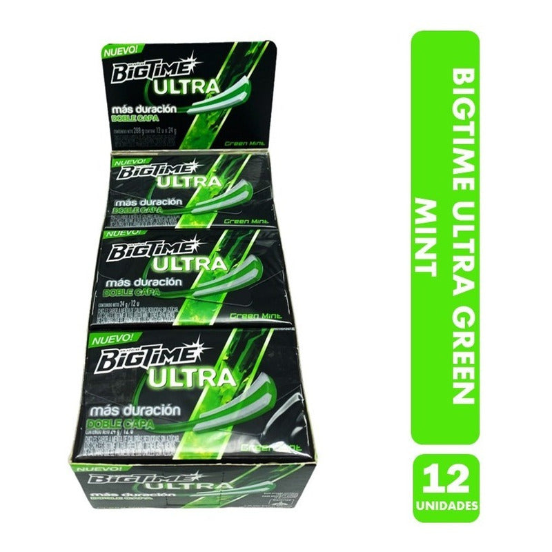 Bigtime Ultra Green Mint - Bigtime Verde (caja Con 12uni)