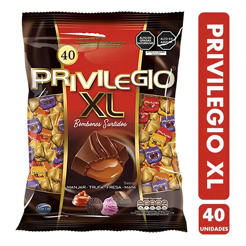 Privilegio Xl Bombones Surtidos Rellenos (bolsa 500g)