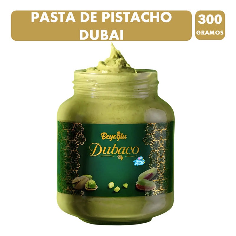 Pasta Sabor Pistacho Para Chocolate Dubai Con Kadayif (300g)