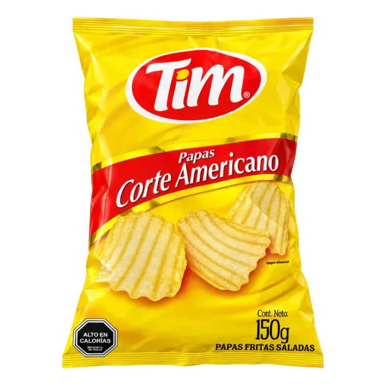 Papas Fritas Corte Americano Sabor Clásico De Tim