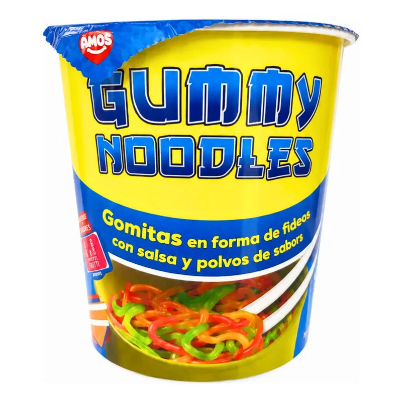 Gummy Noodles - Gomitas En Forma De Fideos Con Salsa