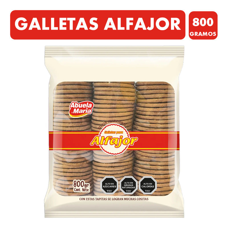 Galletas Para Alfajor Tradicionales (bolsa De 800 Gr)