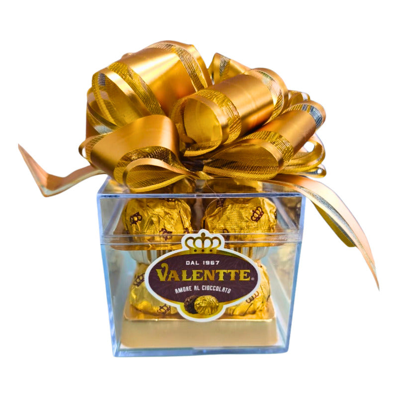 Bombones Valentte Caja Acrílica Especial Para Regalar (8 U)