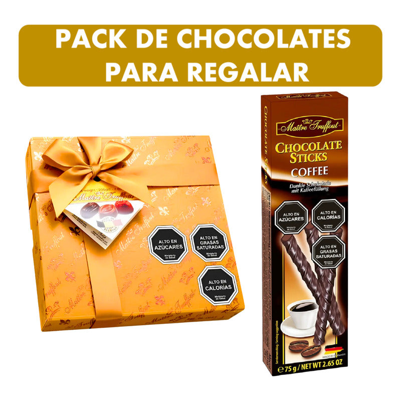 Pack De Chocolates Especial Para Regalo  - Maitre Truffout