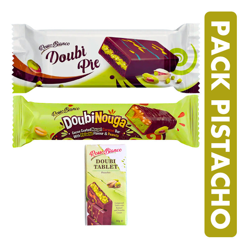 Pack Pistacho - Mini Pie + Chocolate + Barra Pistacho