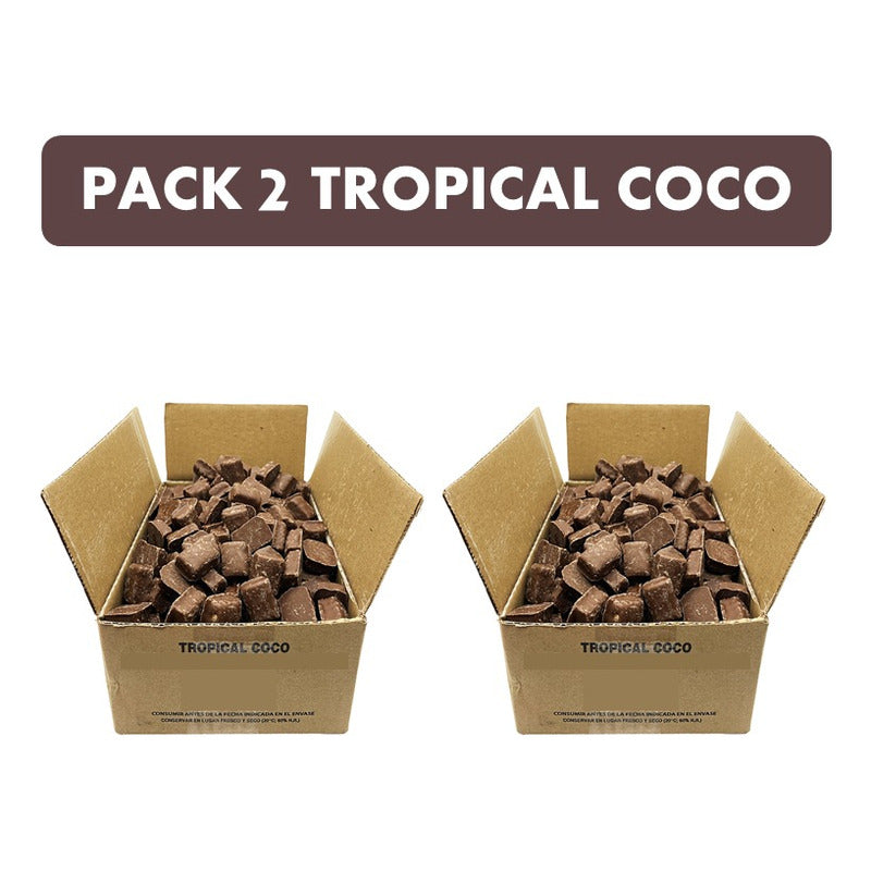 Pack De 2 Cajas De Tropical Coco Original (pack Especial)