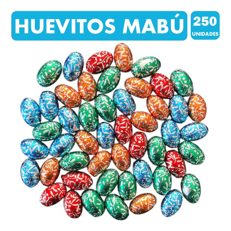 Huevitos De Pascua De Mabú (pack De 250 Huevos De Chocolate)