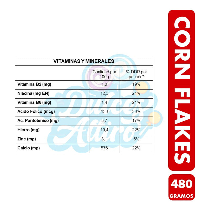Cereal Corn Flakes De Nestlé - Cereal De Maíz (caja 480 Gr)