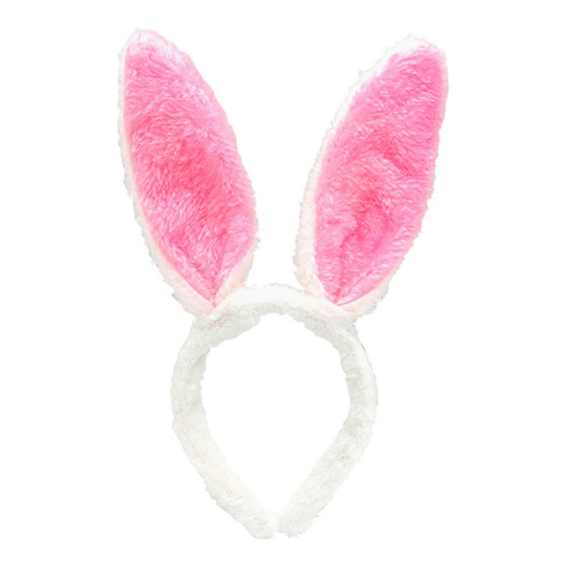 Orejas De Conejito De Pascua Rosadas (pack De 12 Unidades)