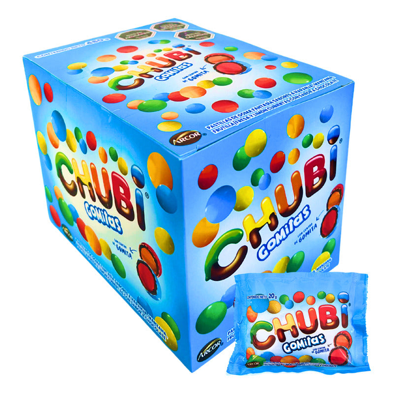 Chubi Gomitas - Edición Limitada Para Cumpleaños (caja 24un)