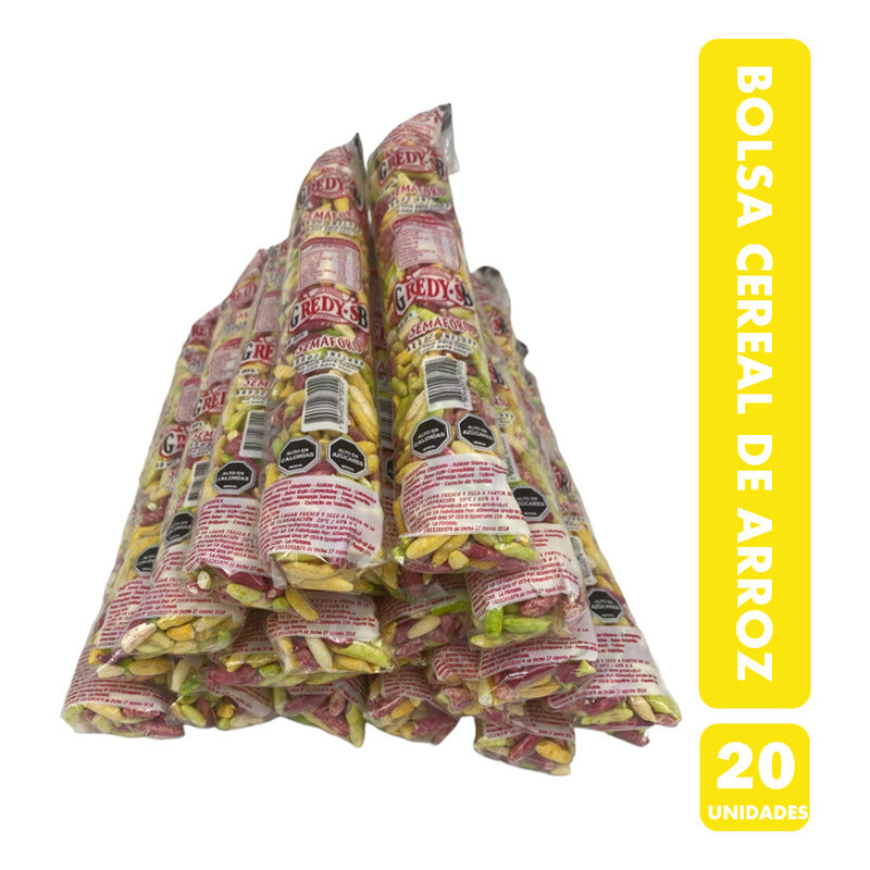 Bolsa De Cereal De Arroz (contiene 20 Unidades)