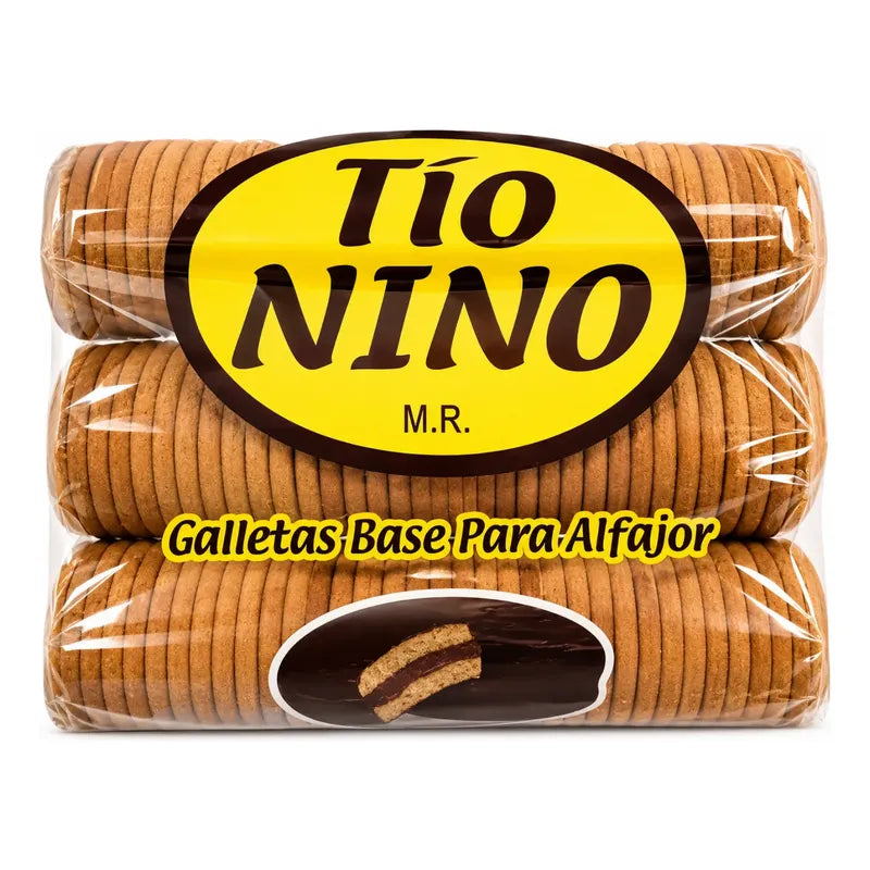 Galletas Base Para Alfajor Tío Nino Repostería (800g)