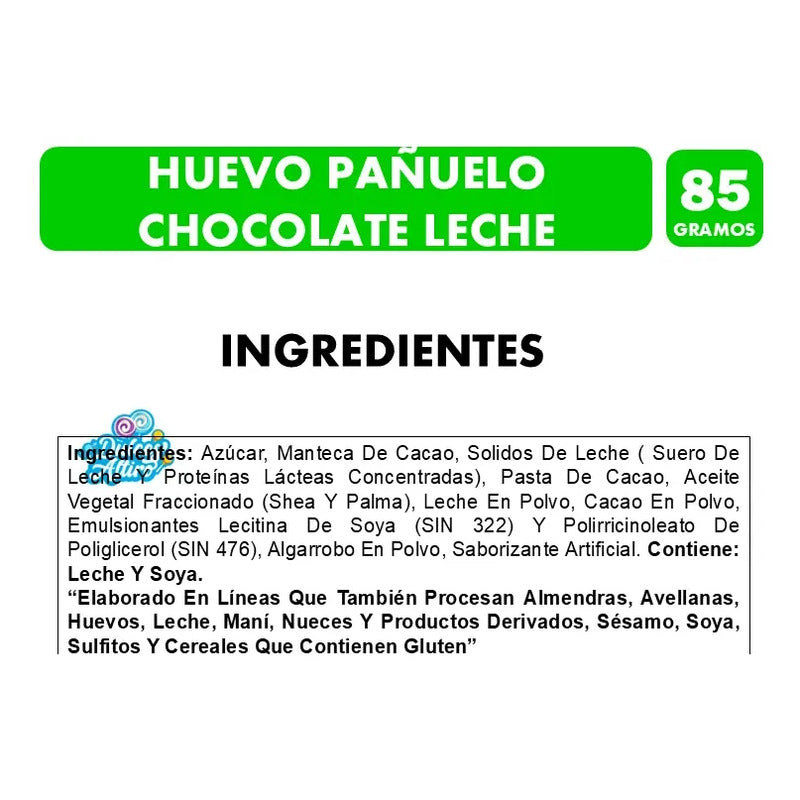 Huevo Pañuelo Chocolate Leche Gigante Costa - 85g