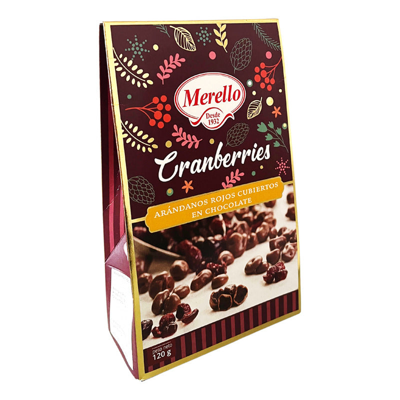 Cranberries - Arándanos Rojos Cubiertos En Chocolate (120gr)