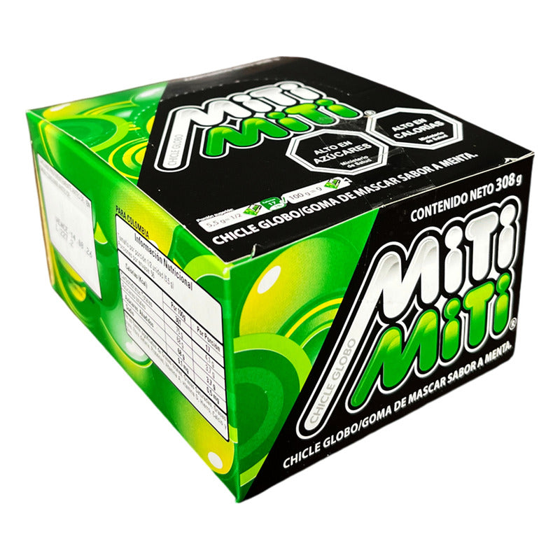Miti Miti Menta - Chicle Goma De Mascar De Arcor (caja 28 U)