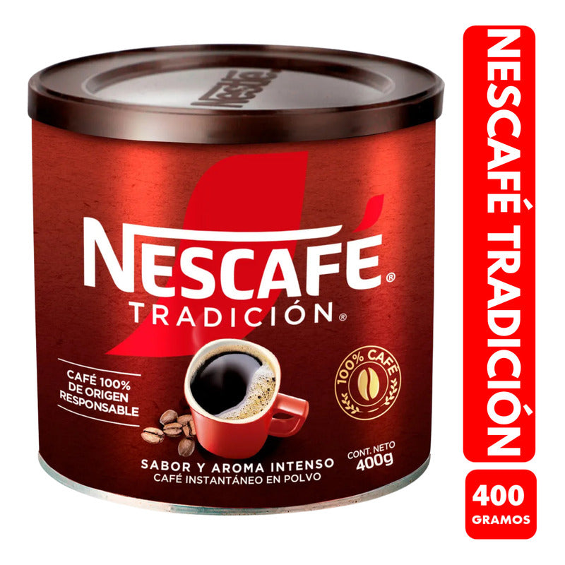 Nescafé Café Instantáneo Formato Conveniente (tarro De 400g)